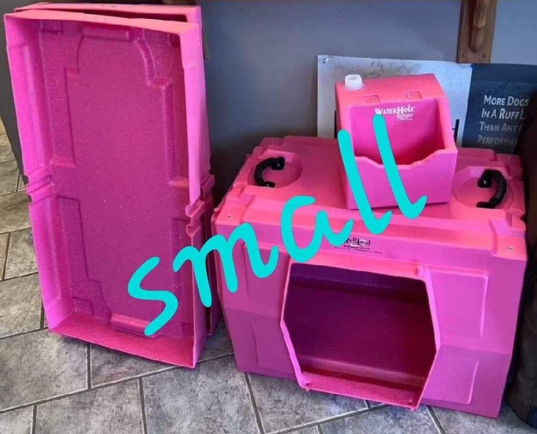 Small Hot Pink and Light Pink Ruffland preorder