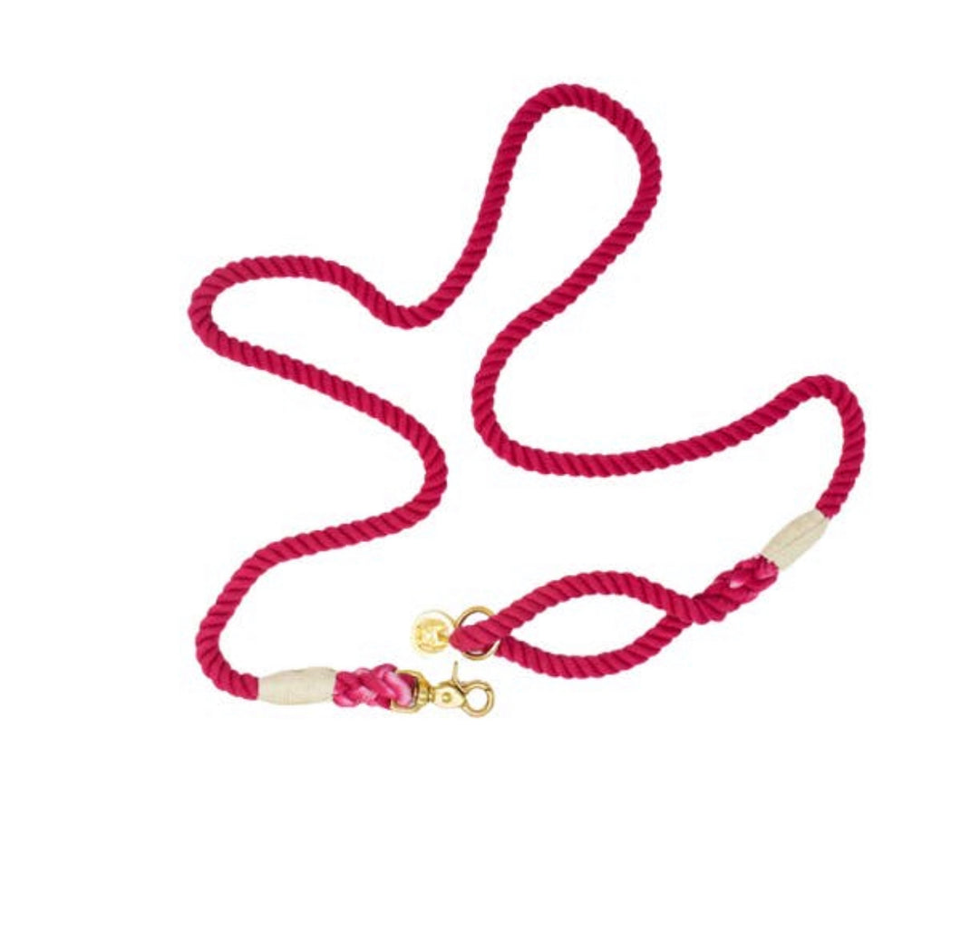 Berry bliss rope leash 6ft